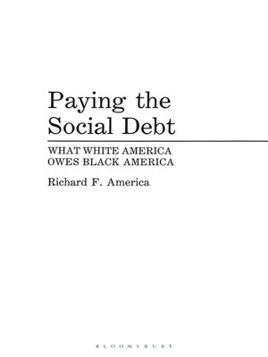 cover image of Paying the Social Debt